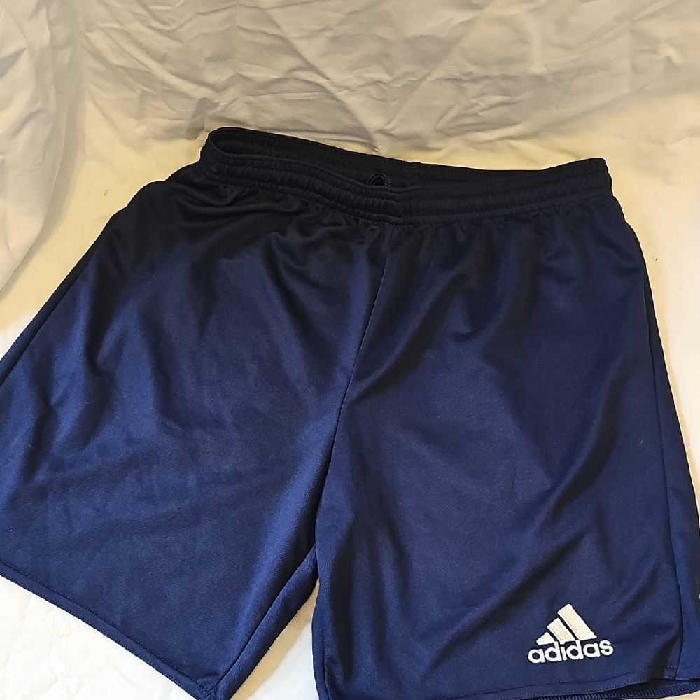 Adidas Men's Dark Blue Athletic Shorts